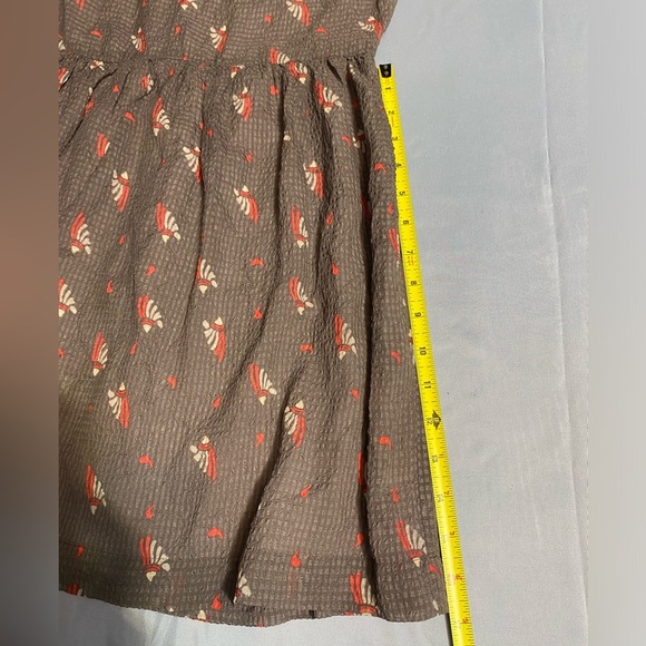 Free People Pink Pleated Sundress with Bishop Sleeves - Picture 7 of 16